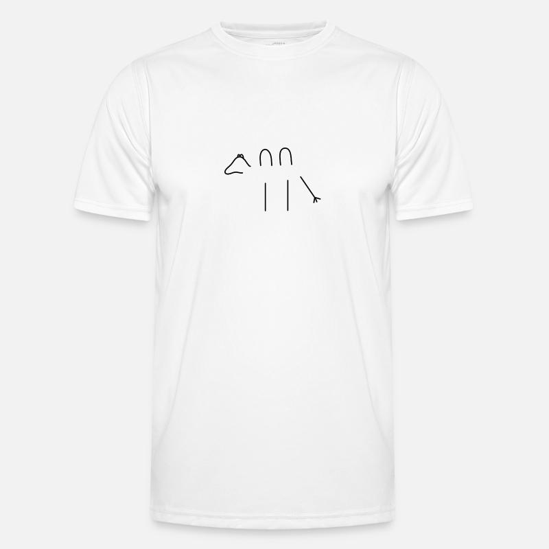 Kamel Männer Funktions-T-Shirt