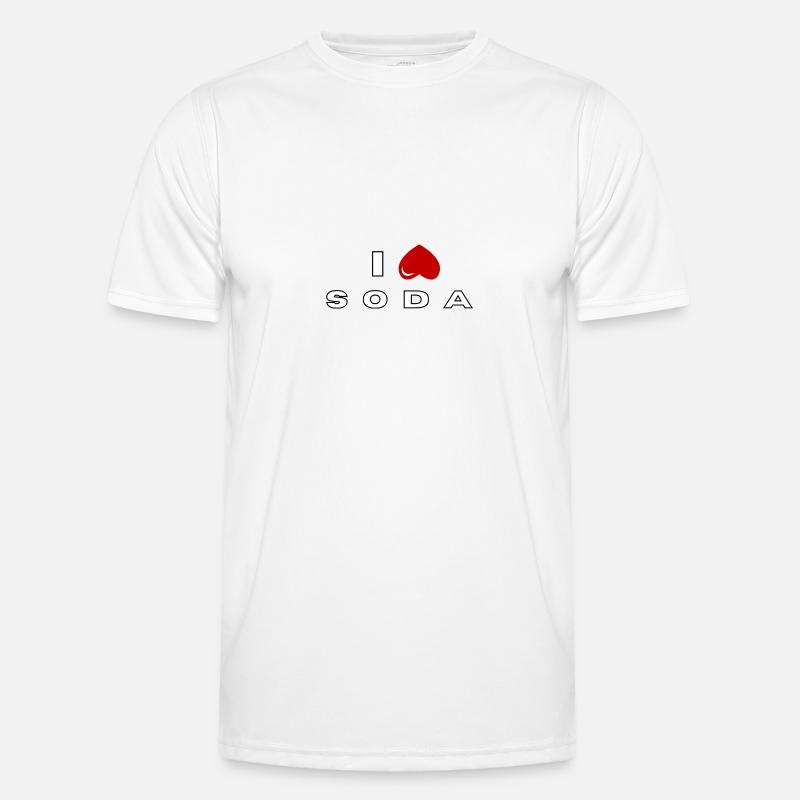 Ich hasse Soda Männer Funktions-T-Shirt