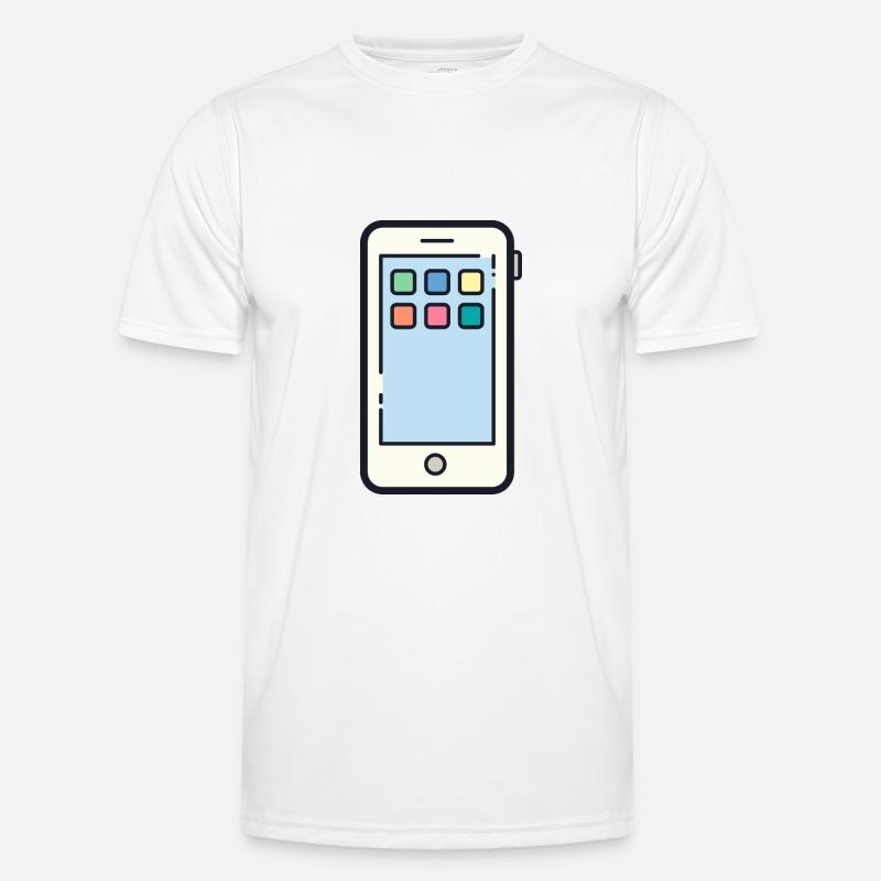 cellulaire T-shirt sport Homme