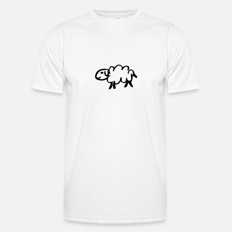 Sheep - Men's Functional T-Shirt - white