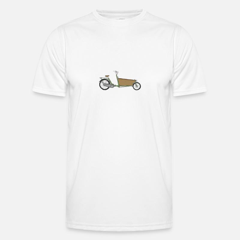The Bakfiets (without text) - Men's Functional T-Shirt - white