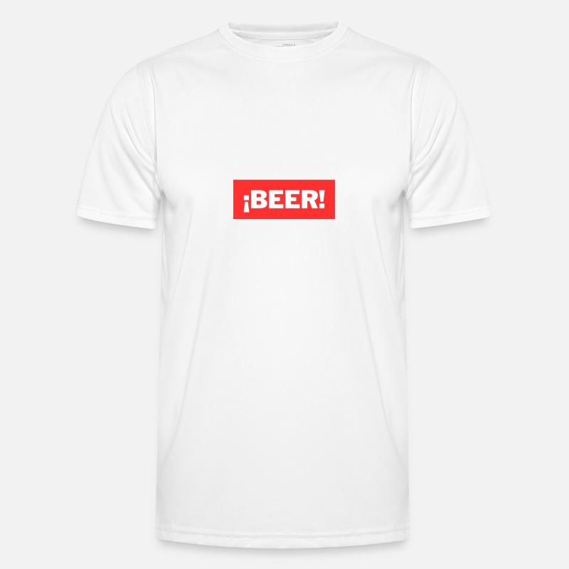 Bière T-shirt sport Homme