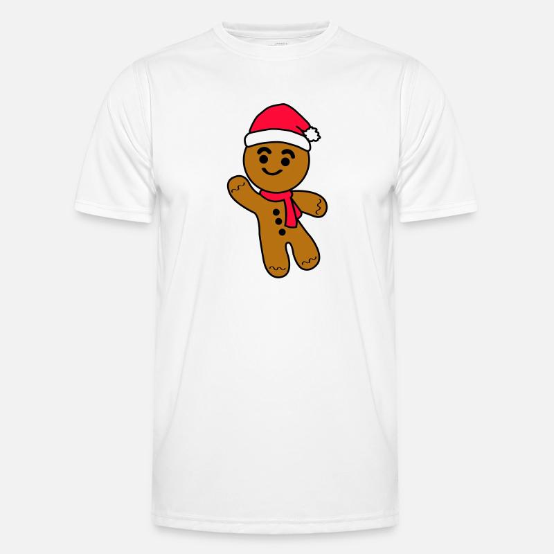 Gingerbread man Men's Functional T-Shirt