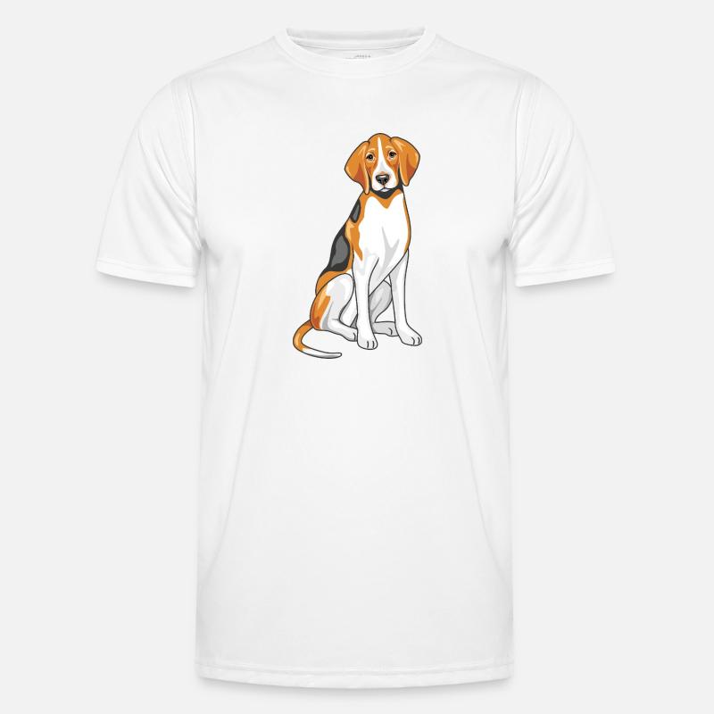 Foxhound assis - T-shirt sport Homme - blanc