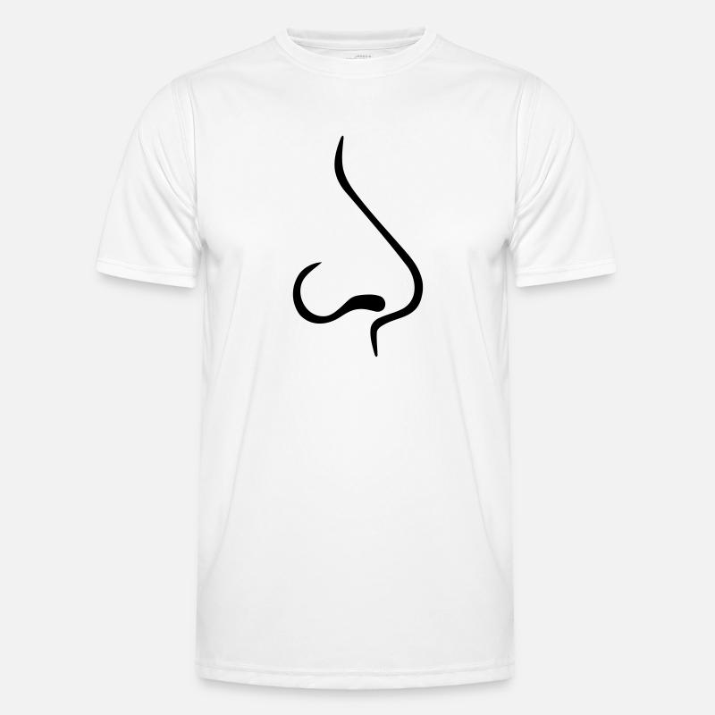 Nase Männer Funktions-T-Shirt