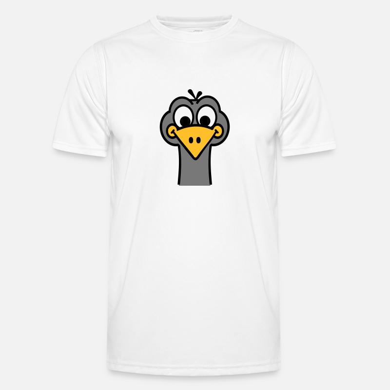 Autruche T-shirt sport Homme