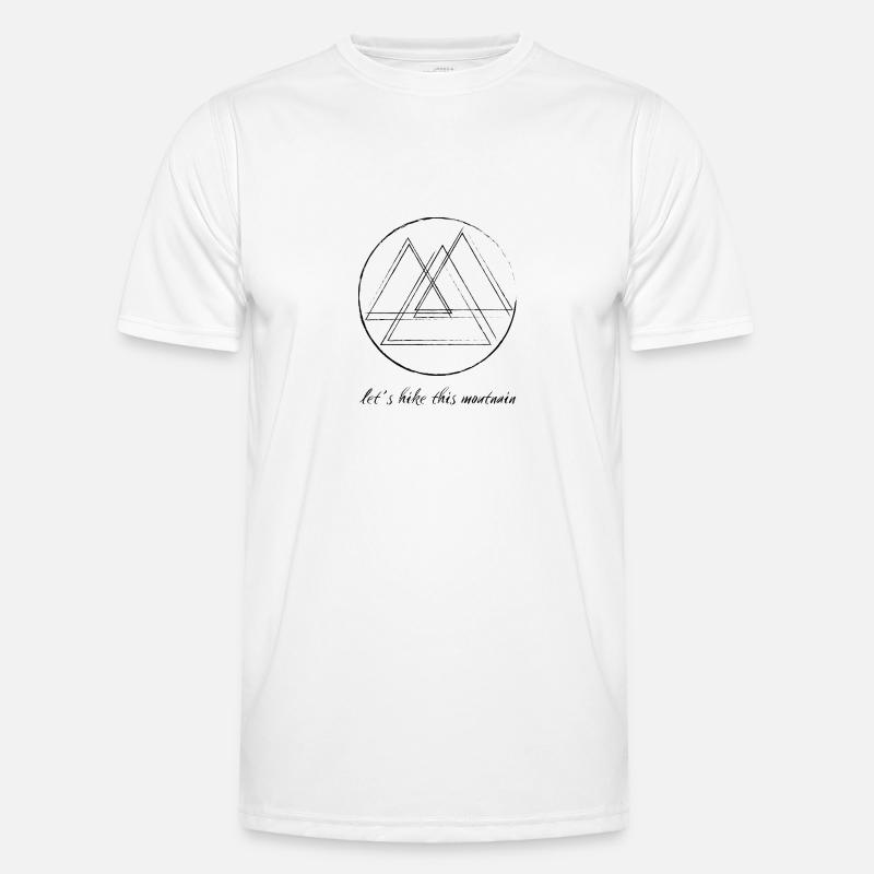 Berg / let's hike this mountain Men's Functional T-Shirt