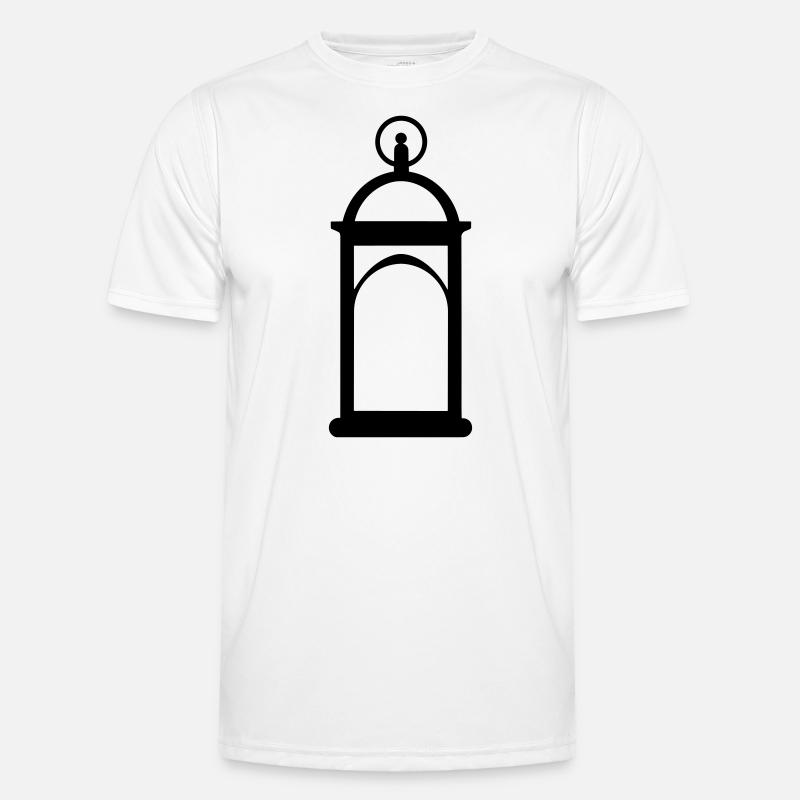 Laterne Männer Funktions-T-Shirt