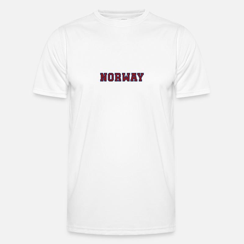 Norway - Men's Functional T-Shirt - white