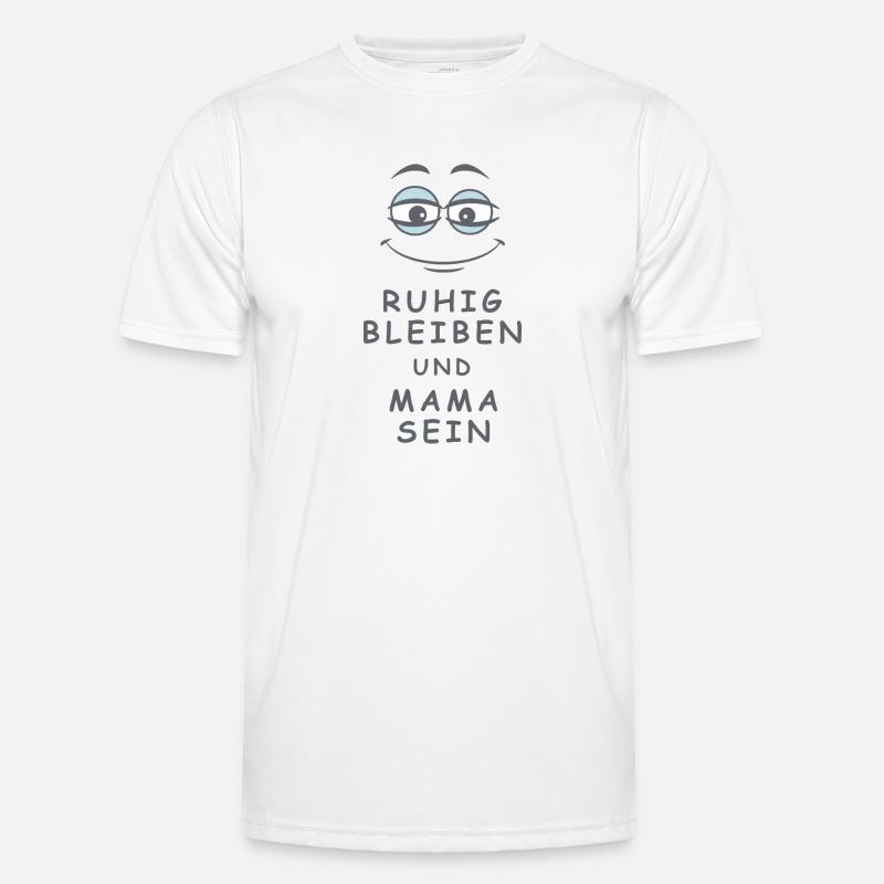 Mama sein Männer Funktions-T-Shirt