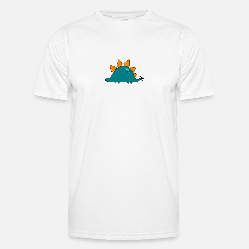 Stegosaurus Männer Funktions-T-Shirt