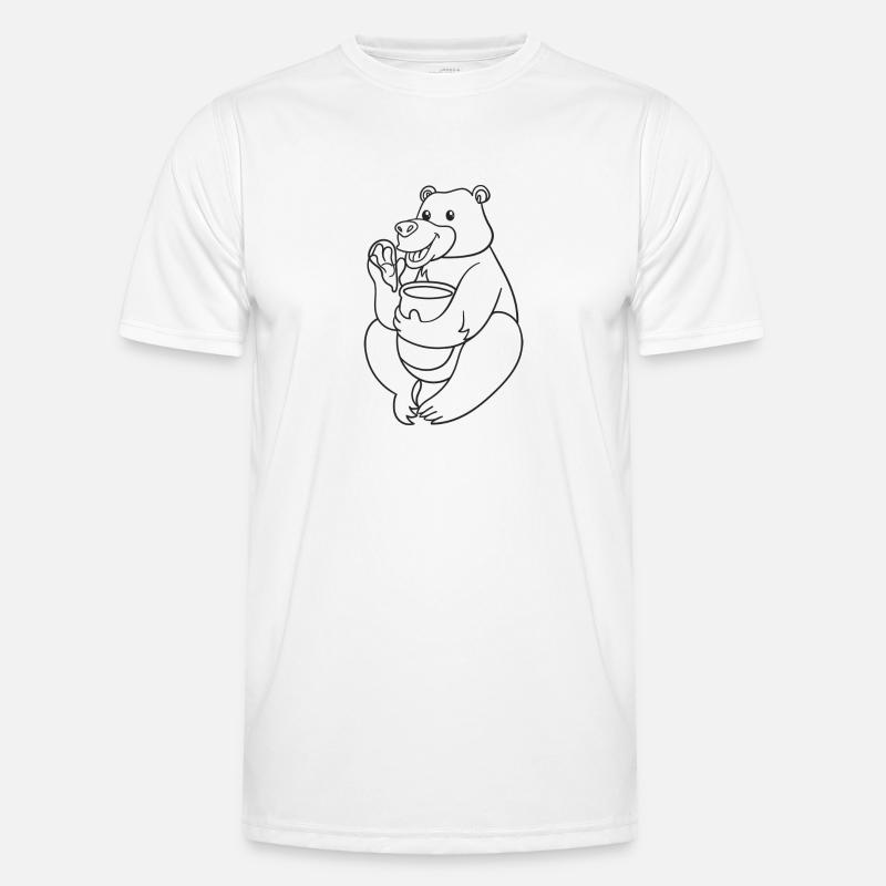 Bär, Bären, Honig, Geschenk, Geschenkidee Männer Funktions-T-Shirt