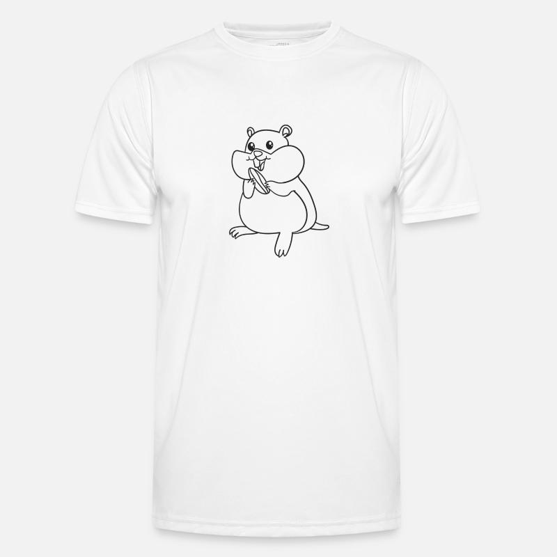 Hamsters, rodents, gift, gift idea Men's Functional T-Shirt