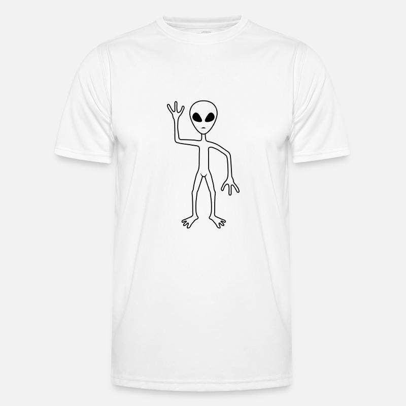 Welcome Alien waves friendly Men's Functional T-Shirt