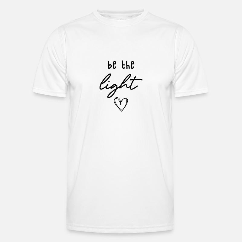 be the light Männer Funktions-T-Shirt