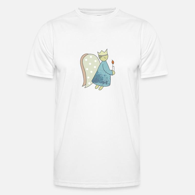 Ange de Noël. T-shirt sport Homme