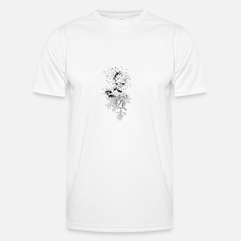Staub zu Staub Männer Funktions-T-Shirt
