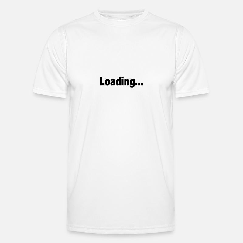 Loading - Men's Functional T-Shirt - white