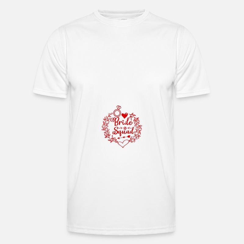 Bride Squad Männer Funktions-T-Shirt