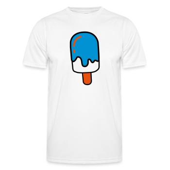 Eskimo Limon - T-shirt sport Homme - blanc - Devant - AI Model Male 178 dark (178cm)