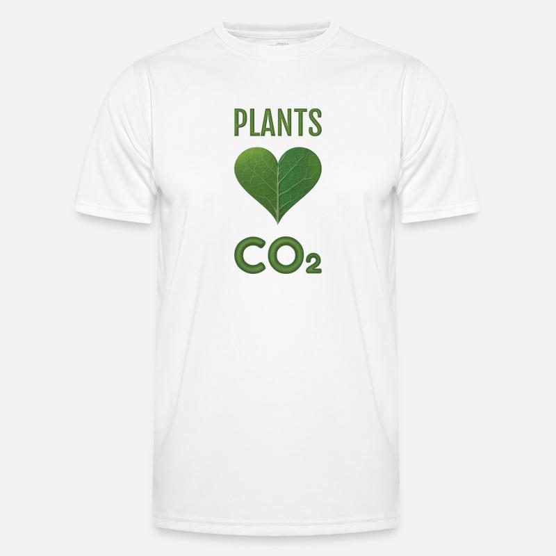 PLANTER ELSKER CO2 Funktionsshirt til herrer