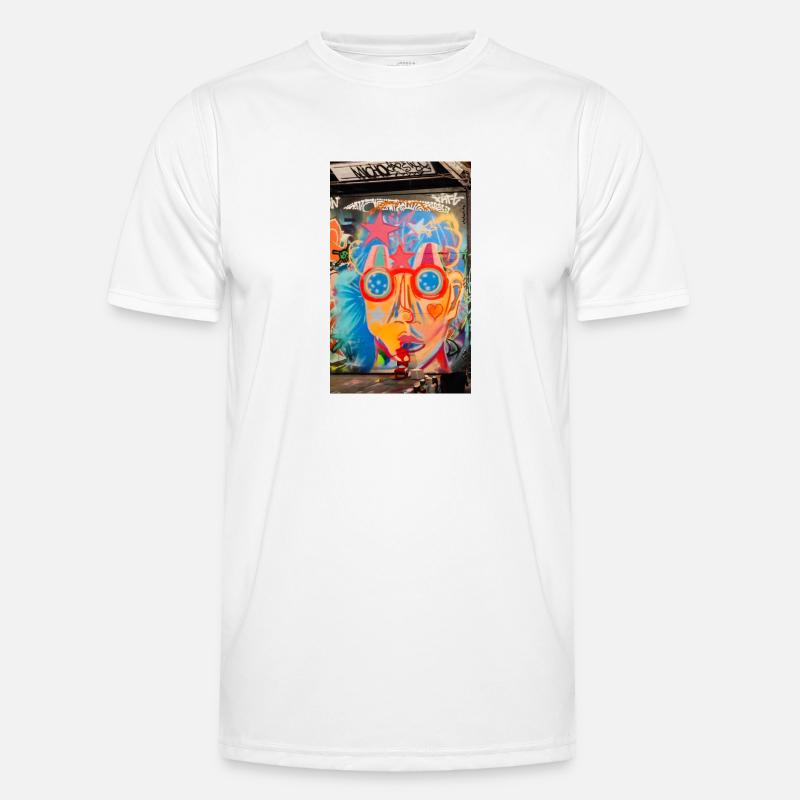 Graffity Explorer Männer Funktions-T-Shirt
