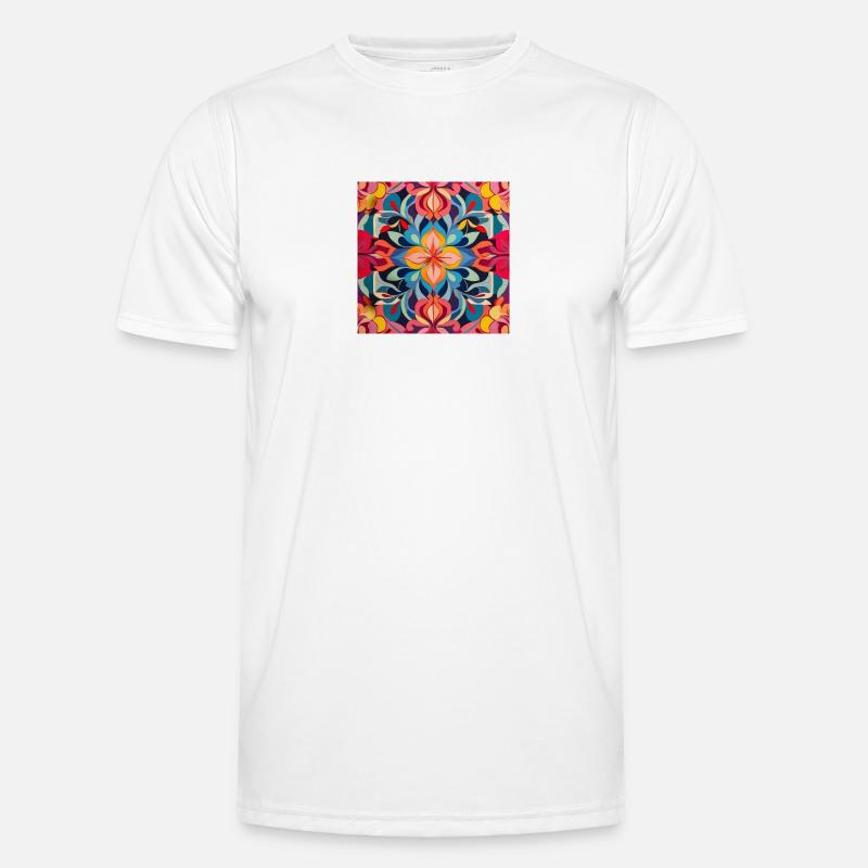 Floral pattern Men's Functional T-Shirt
