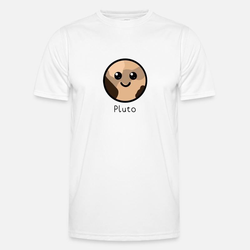 Niedlicher Pluto Männer Funktions-T-Shirt