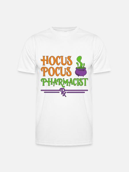 Pharmacist Halloween - Men's Functional T-Shirt - white