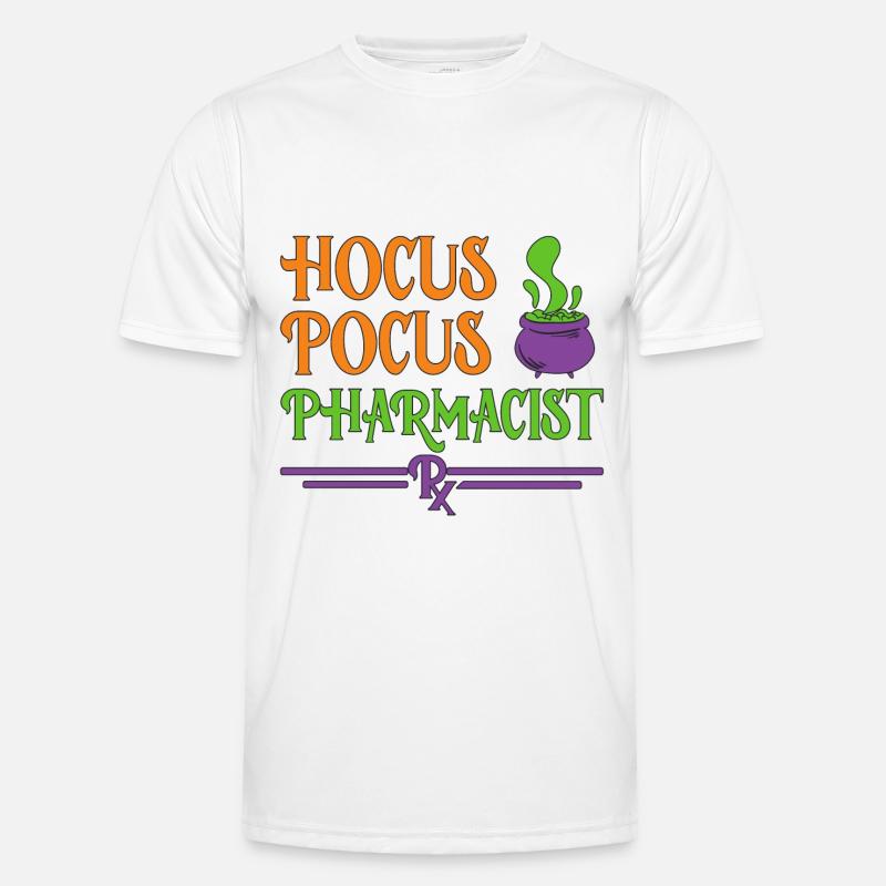 Pharmacist Halloween - Men's Functional T-Shirt - white