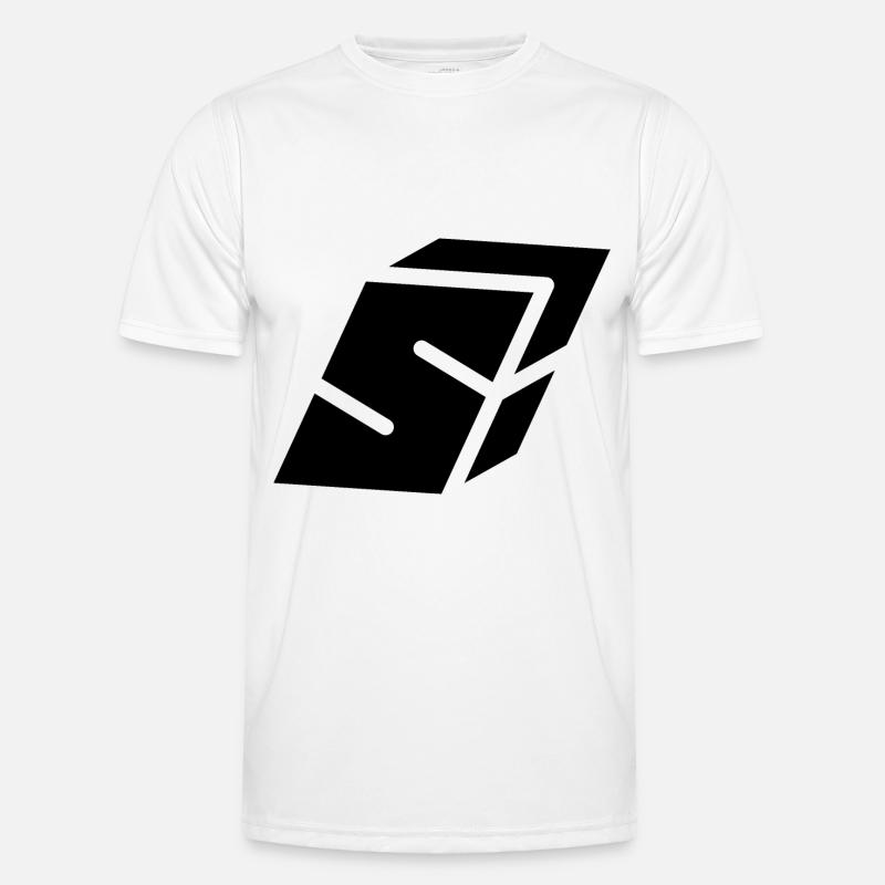 Abstract S letter Men's Functional T-Shirt