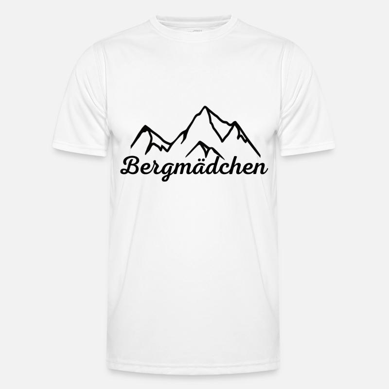 Bergmädchen Männer Funktions-T-Shirt