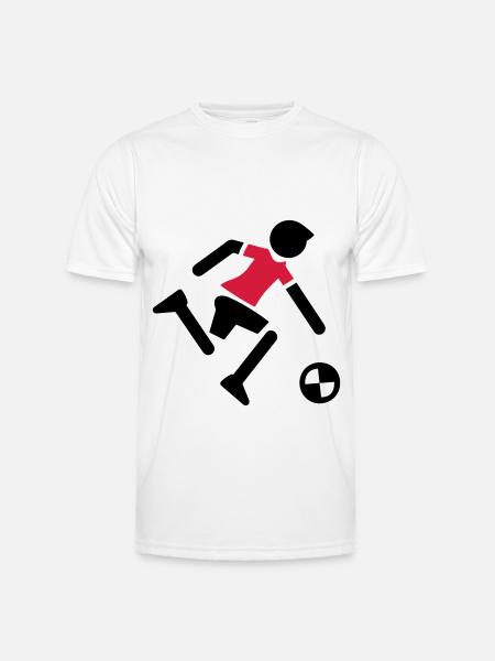 Soccer Player Soccer Player - Men's Functional T-Shirt - white