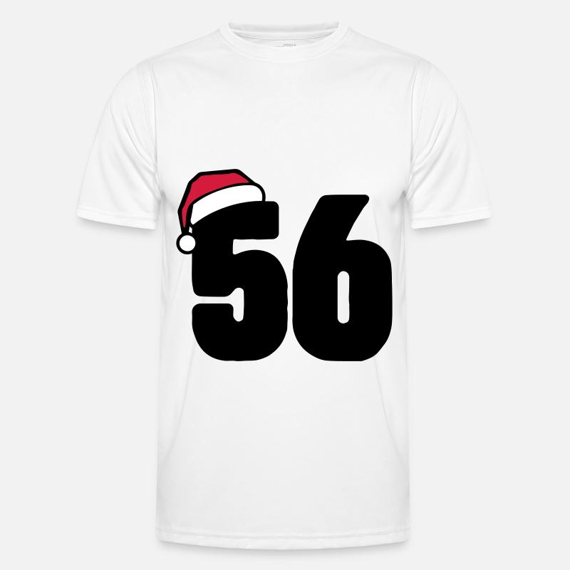 56 Number Christmas Men's Functional T-Shirt