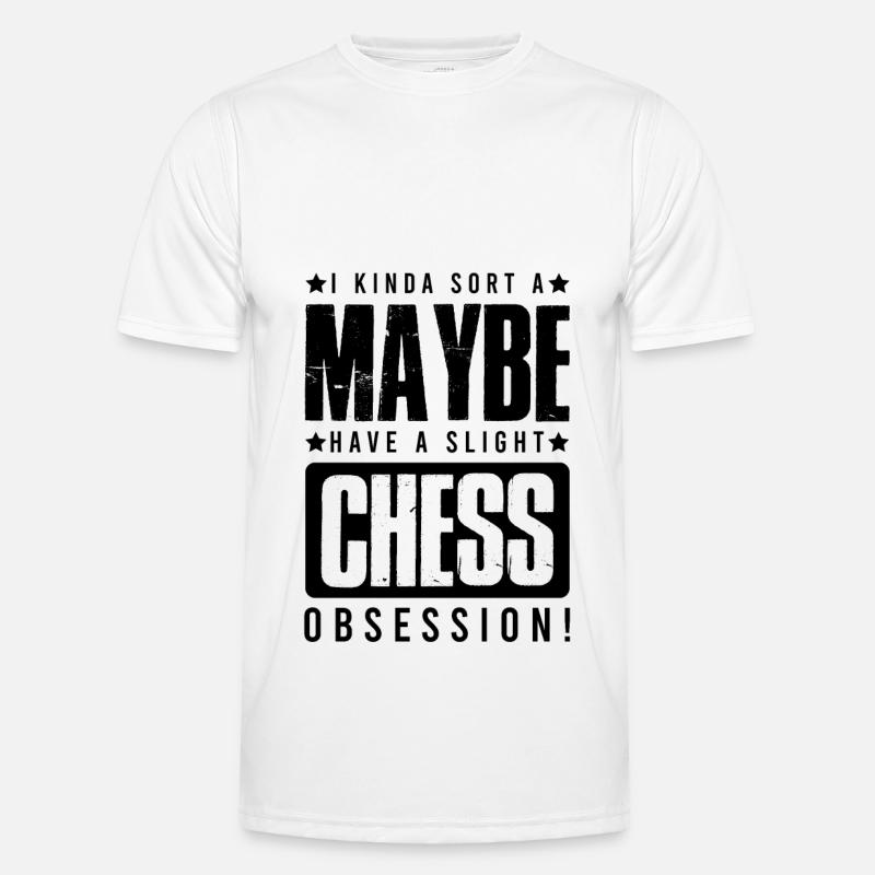 Jeu d’échecs T-shirt sport Homme