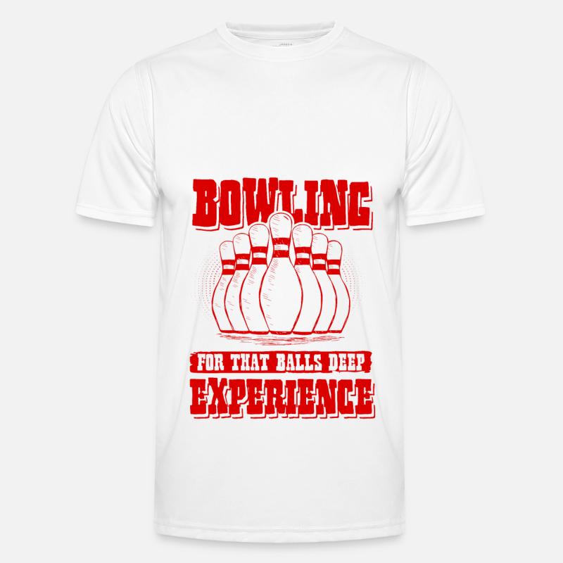 Expériences de bowling T-shirt sport Homme