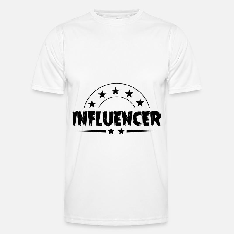 Influencer Beruf Männer Funktions-T-Shirt