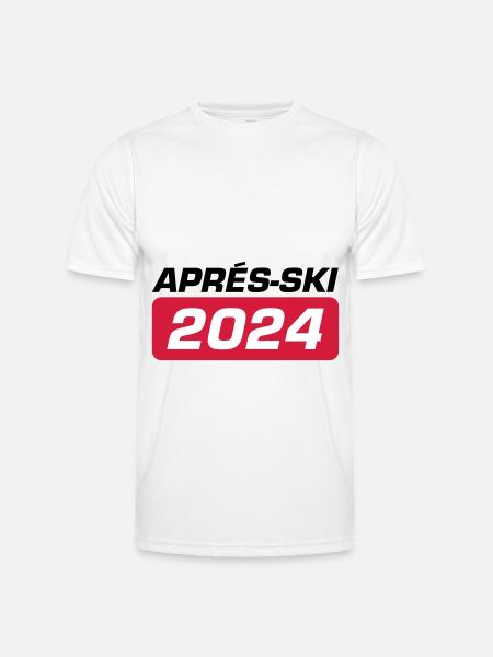 Après-ski 2024 - Men's Functional T-Shirt - white