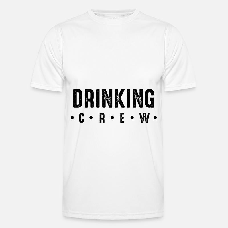 Drinking Crew Männer Funktions-T-Shirt