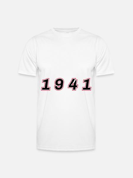 1941 Year Number - Men's Functional T-Shirt - white