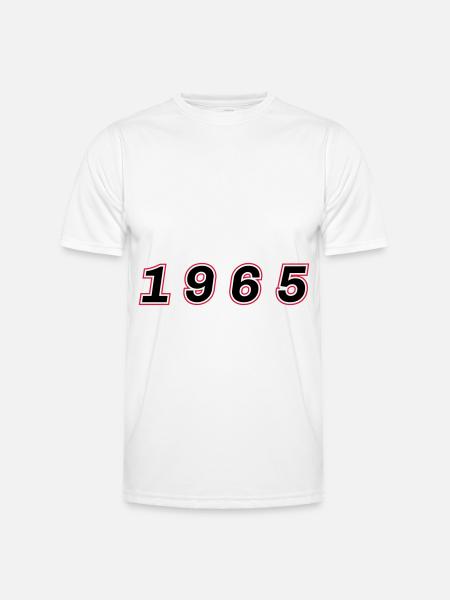 1965 Year Number - Men's Functional T-Shirt - white