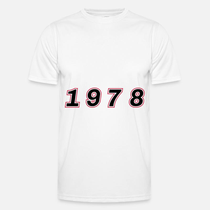 Numéro de l’année 1978 T-shirt sport Homme