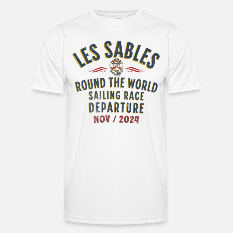Les Sables Weltsegelregatta blc Männer Funktions-T-Shirt