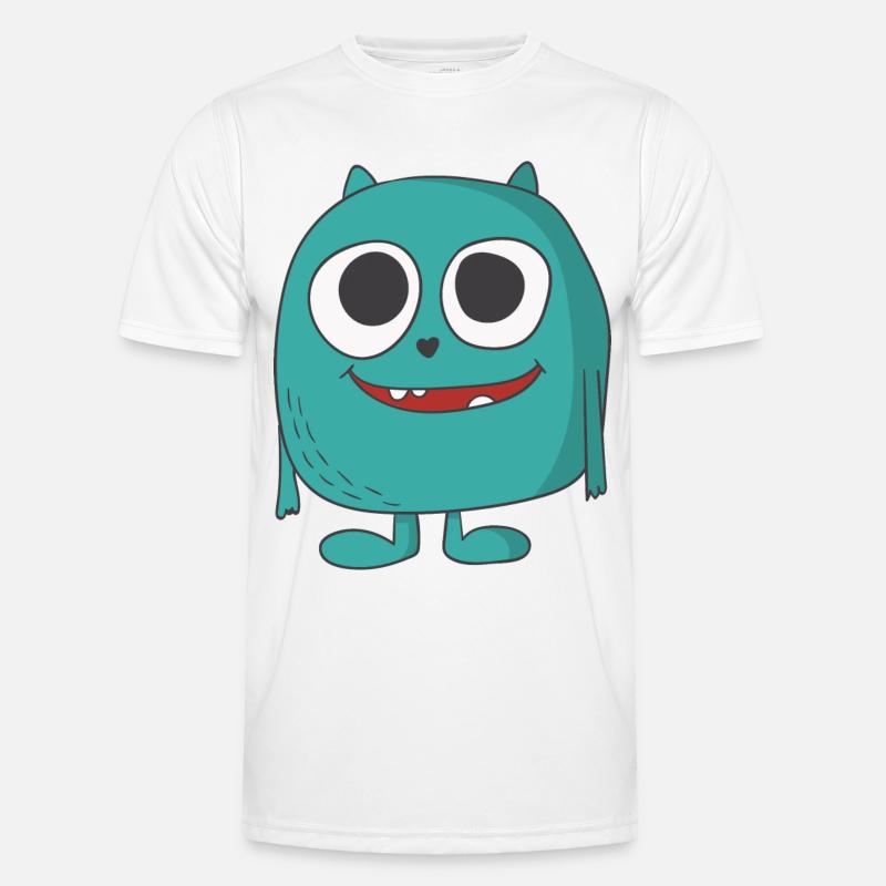 cute monster Men's Functional T-Shirt