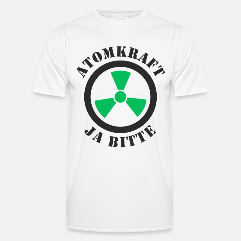 Atomkraft, Ja bitte Männer Funktions-T-Shirt