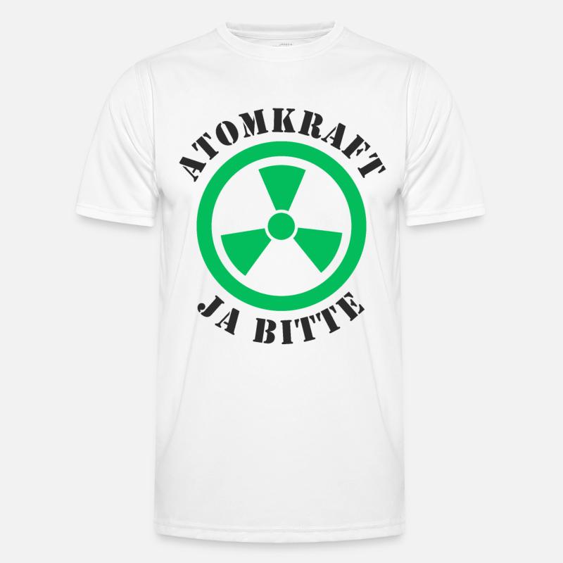 Atomkraft, Ja bitte Männer Funktions-T-Shirt