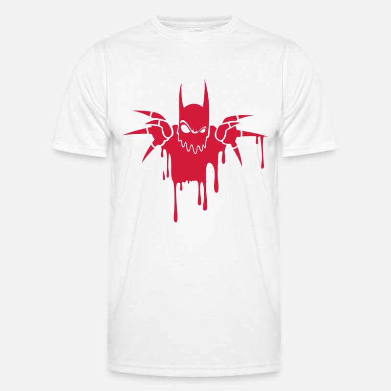Devil by Won (ABC) - Männer Funktions-T-Shirt - Weiß