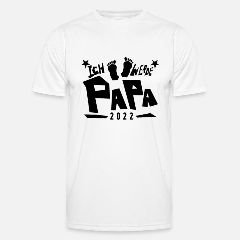 Papa Loading 2022 Männer Funktions-T-Shirt