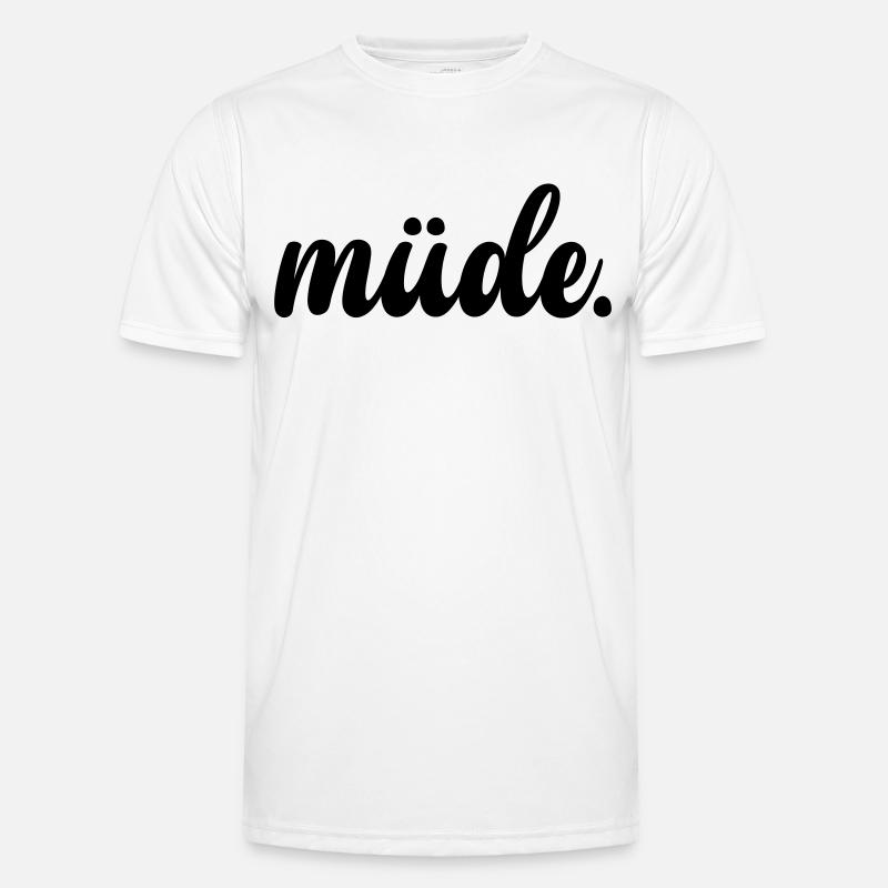 Müde Männer Funktions-T-Shirt
