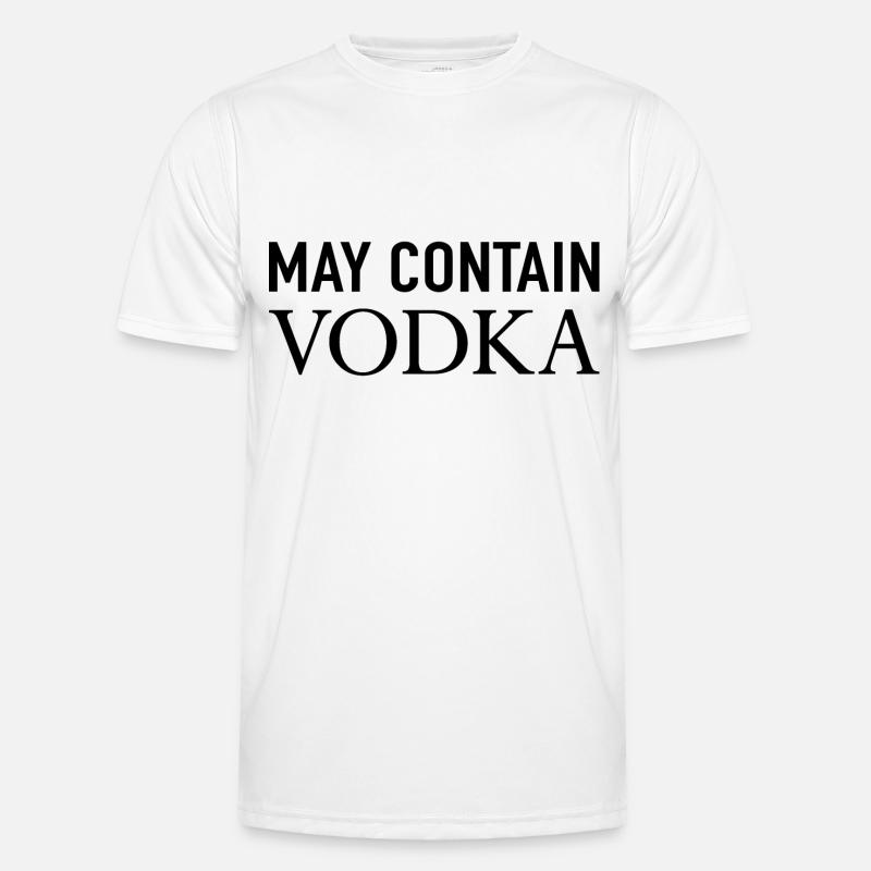 May Contain Vodka Men's Functional T-Shirt